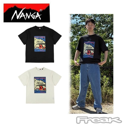 �i���K NANGA ECO HYBRID KEEP ROLLING TEE  �G�R�n�C�u���b�h �L�[�v���[�����O T�V���c