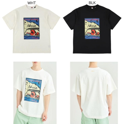 �i���K NANGA ECO HYBRID KEEP ROLLING TEE  �G�R�n�C�u���b�h �L�[�v���[�����O T�V���c