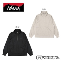 NANGA �I�[�����e�b�N�X �_�E���W���P�b�g�h���C�~�b�N�X �e���[ �n�[�t�W�b�v�X�E�F�b�g / DRY MIX TERRY HALF ZIP SWEAT