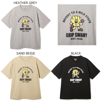�O���b�v�X���j�[ T�V���c GRIPSWANY ����T�V���c SWANY BOY TEE 2026�t�� GSMCT-118