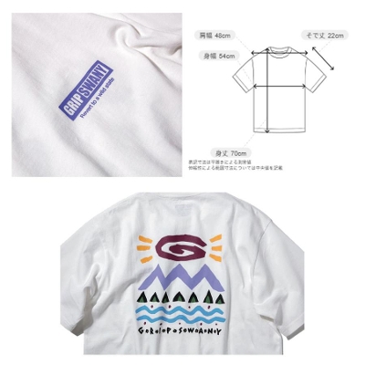 �O���b�v�X���j�[ T�V���c GRIPSWANY ����T�V���c SWANY BOY TEE 2026�t�� GSMCT-118