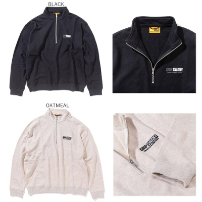 GRIPSWANY �����X�E�F�b�g GS SWEAT HALF ZIP 2025�H�~