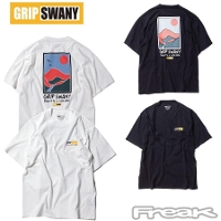 GRIPSWANY �O���b�v�X���j�[ �����Y S/S T�V���c��SUNSET PRINT TEE �������s�V���c 2025�t��