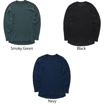 TetonBros �e�B�[�g���u���X MOB �E�[�� �����O�X���[�u T�V���c MOB Wool L/S Mens �x�[�X���C���[ ���� ���C�h�C���W���p�� ���B