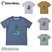 TetonBros �e�B�[�g���u���X�@WHALE SHIP TEE (Men)   �z�G�[���V�b�v�e�B�[ �����Y�@ �o�R �����j���O �g���C�������j���O 2025SS �����[���֔���