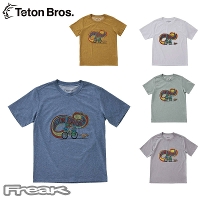 TetonBros �e�B�[�g���u���X�@BIKE PACKING TEE (Men)   �o�C�N�p�b�L���O�e�B�[ �����Y�@ �o�R �����j���O �g���C�������j���O 2025SS �����[���֔���