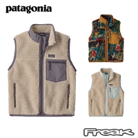 �p�^�S�j�A PATAGONIA �L�b�Y �t���[�X �x�X�g 65614��Kids' Retro-X Vest �L�b�Y�E���g��X�E�x�X�g���j�̎q���̎q 2026FW �����񂹕i