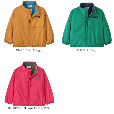 �p�^�S�j�A PATAGONIA �x�r�[  �W���P�b�g 60735��Baby Lined Windbreaker Jacket  �x�r�[�E���C���h�E�E�C���h�u���[�J�[�E�W���P�b�g���j�̎q���̎q 2026FW �����񂹕i