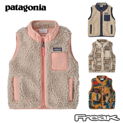 �p�^�S�j�A PATAGONIA �x�r�[ �t���[�X �x�X�g  61036��Baby Retro-X Vest  �x�r�[�E���g��X�E�x�X�g�� 2026FW �����񂹕i