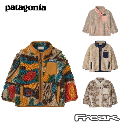 �p�^�S�j�A PATAGONIA �x�r�[ �t���[�X �W���P�b�g 61026��Baby Retro-X Jacket  �x�r�[ ���g��X �W���P�b�g���j�̎q���̎q 2026FW �����񂹕i