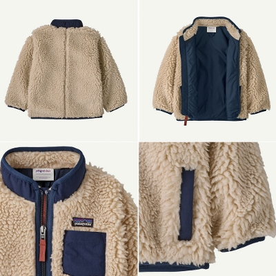 �p�^�S�j�A PATAGONIA �x�r�[ �t���[�X �W���P�b�g 61026��Baby Retro-X Jacket  �x�r�[ ���g��X �W���P�b�g���j�̎q���̎q 2026FW �����񂹕i