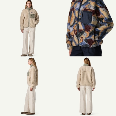 �p�^�S�j�A PATAGONIA ���f�B�[�X �t���[�X �W���P�b�g23075��Women's Classic Retro-X Fleece Jacket  �E�B�����Y�E�N���V�b�N�E���g��X�E�W���P�b�g�� 2026FW �����񂹕i