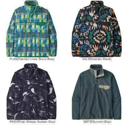 �p�^�S�j�A PATAGONIA �����Y �t���[�X 25551��Men's Lightweight Synchilla Snap-T Fleece Pullover �����Y�E���C�g�E�F�C�g�E�V���`���E�X�i�b�vT�E�v���I�[�o�[��2026FW