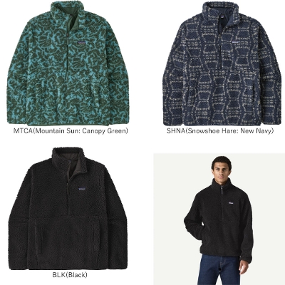 �p�^�S�j�A PATAGONIA �����Y �t���[�X �v���I�[�o�[ 23140��Men's Classic Retro-X pullover �����Y�E���g��X�E�v���I�[�o�[��2026FW