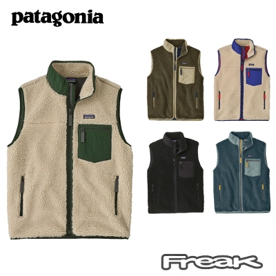 �p�^�S�j�A PATAGONIA �����Y �t���[�X �x�X�g 23049��Men's Classic Retro-X Fleece Vest �����Y�E�N���V�b�N�E���g��X�E�x�X�g�� 2026FW �����񂹕i