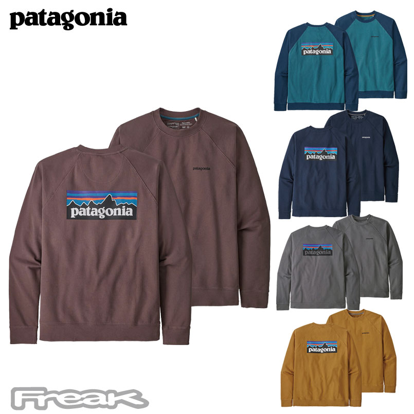 パタゴニア PATAGONIA メンズ スウェット39603＜Men's P-6 Logo Organic Crew Sweatshirt メンズ P-6ロゴ オーガニック クルー スウェットシャツ＞